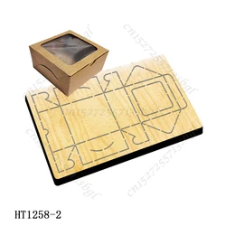 Candy Box Cutting dies - New Die Cutting And Wooden Mold,HT1258 Suitable For Common Die Cutting Machines On The Market.