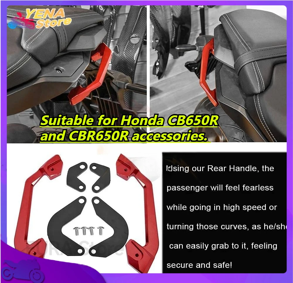 

Motorcycle CNC passenger handrail handle is suitable for Honda CB650R and CBR650R accessories.
