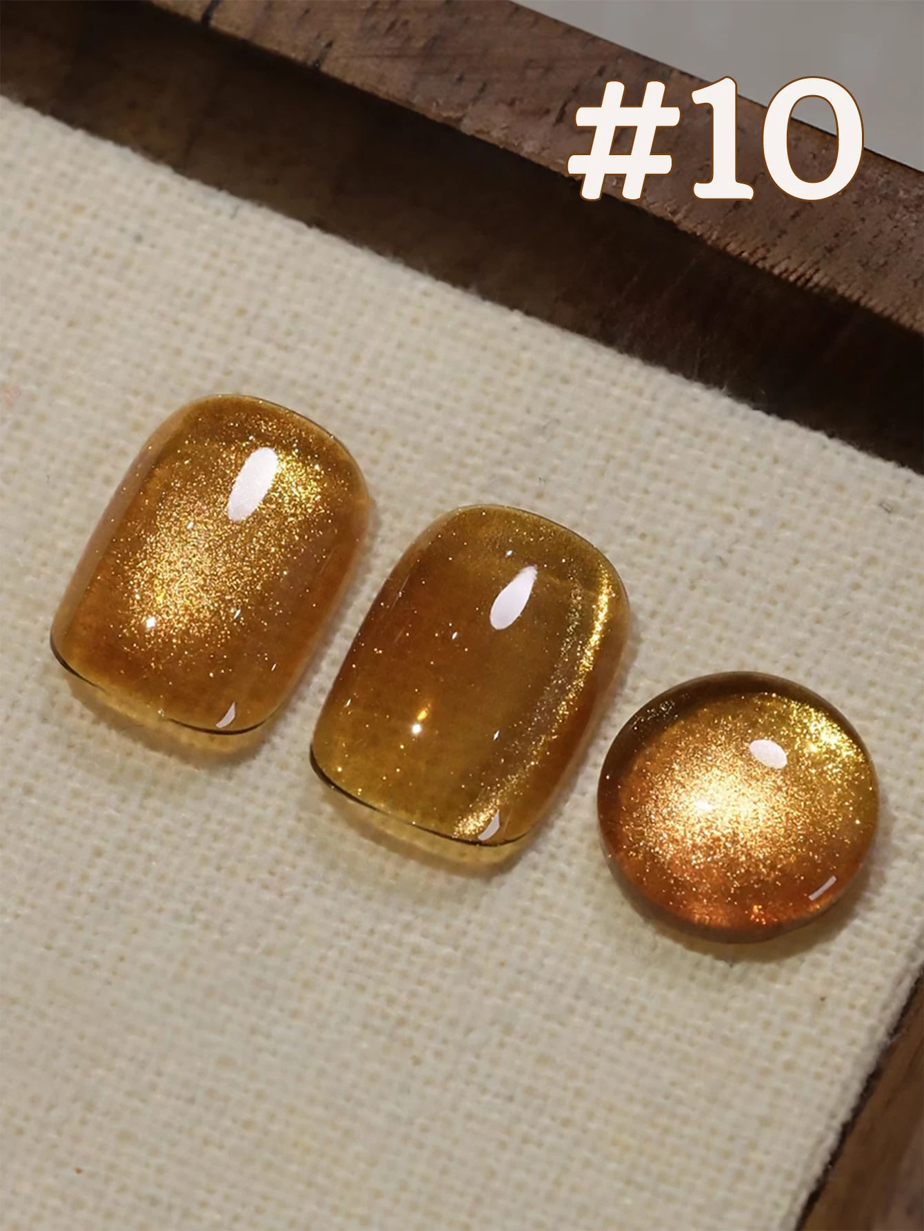 1 stücke WS Goldene Jahre Cat Eye Gel Nagellack 2025 Herbst Glitter Meilad Bleaching Karamell Farbe Cat Eye Nail art Nagel liefert