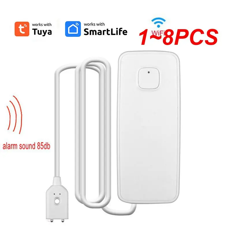 Tuya Smart Water Level Alarm WIFI Mobile Phone Intelligent Control Fully Automatic Water Leak Alarm For Alexa Home