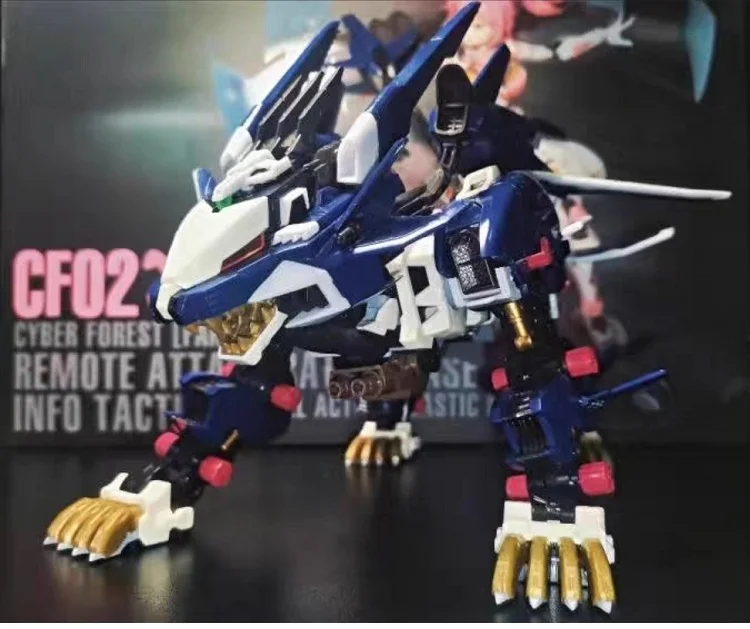 BT Building Blocks ZOIDS RZ-041 Liger ZERO Jager Blue Lion 1:72 Scale Full Action Plastic Kit Assemble Model Birthday Gifts