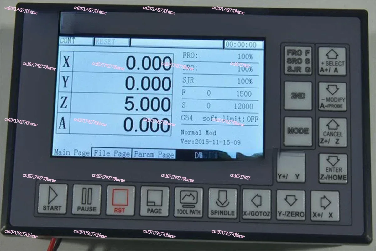 Appropriat CNC 4-Axis Offline Controller CNC System for Engraving Machine