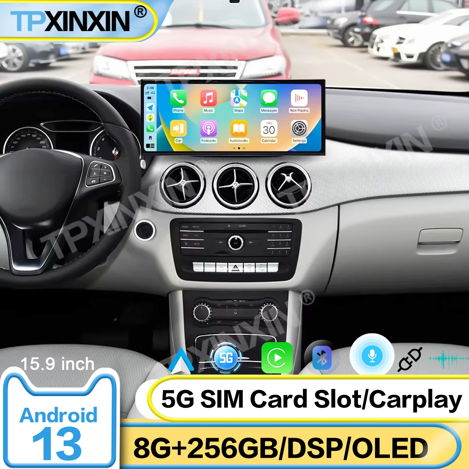 

Автомагнитола для Mercedes B W246 2015-2018, Android 13, Auto Carplay, GPS-навигация, мультимедиа, стереосистема, 4G, Wi-Fi, головное устройство, офлайн-карты