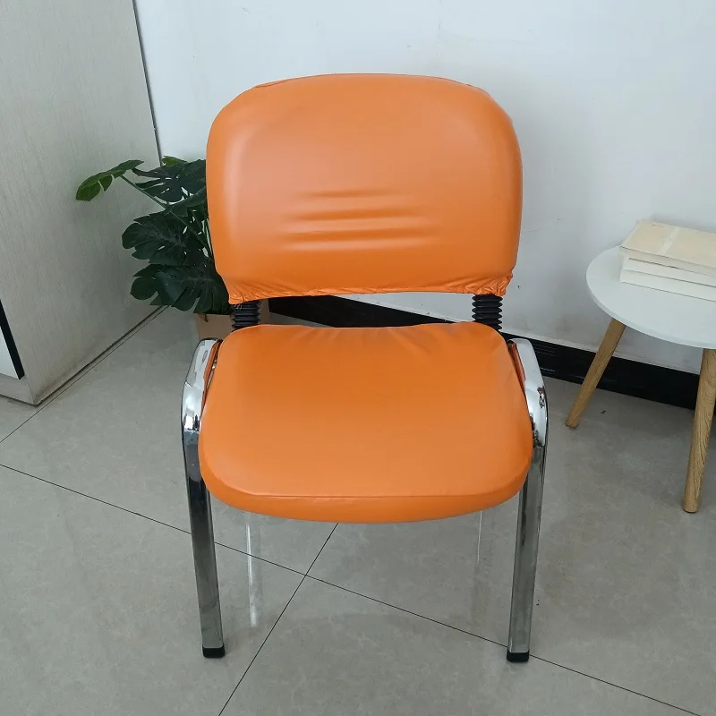 

Чехол на стул из искусственной кожи, эластичный водонепроницаемый чехол для обеденного стула, пылезащитный универсальный офисный домашний чехол, защита для сиденья