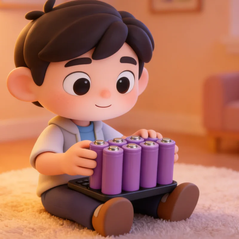 

ICR 18650 3.7V Battery 35000mAh Lithium Rechargeable Battery ICR18650 for Flashlight Batteries Children's Toys DIYD Battery Pack