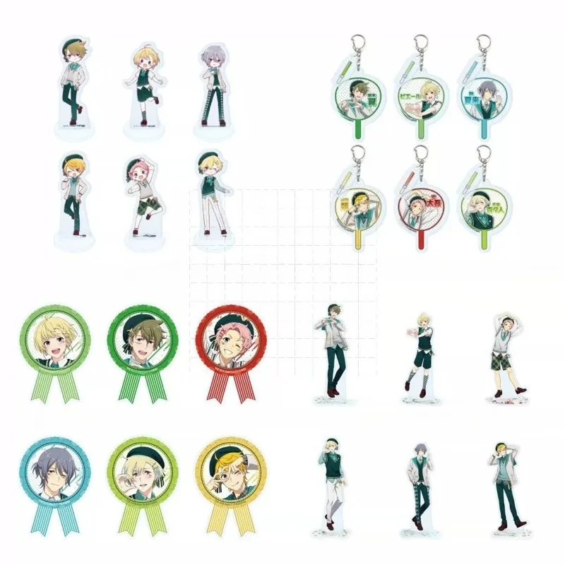 Chaveiro de Acrílico Kashiwagi Tsubasa Sakaki Natsuki Kabuto Daigo - Enfeite e Figuras de Anime
