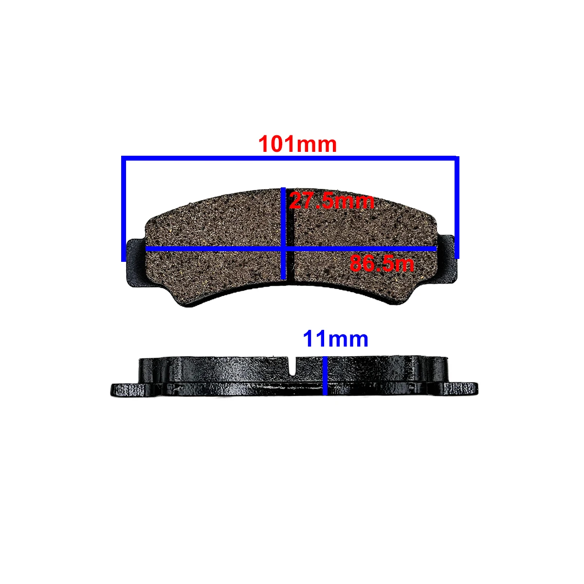 2 Set Front Rear Brake Pad for CFMoto 500 800 CF500 CF800 ATV UTV 7020-0810A0