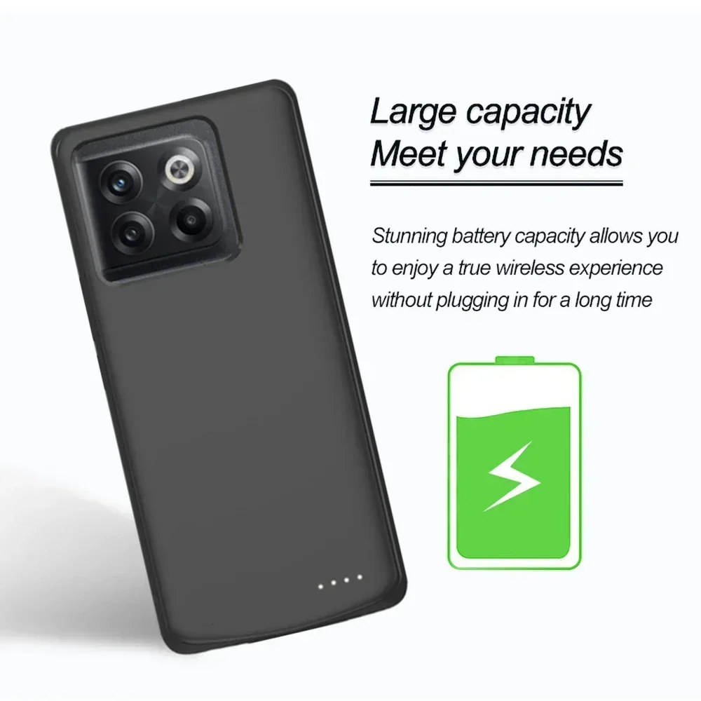 Factory 10000mah Power Case for OnePlus 10 Pro 10T 12 Pro 13 14 Battery Charger Case Power Bank For OnePlus 12 Pro Battery Cases