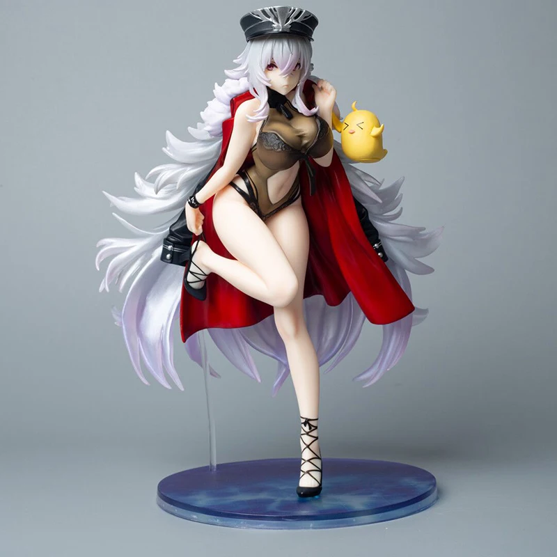 25 سم Azur Lane KMS Graf Zeppelin Beachside Urd Ver. 1/7 مقياس بولي كلوريد الفينيل ألعاب شخصيات الحركة أنيمي نموذج لجسم جمع دمية هدية