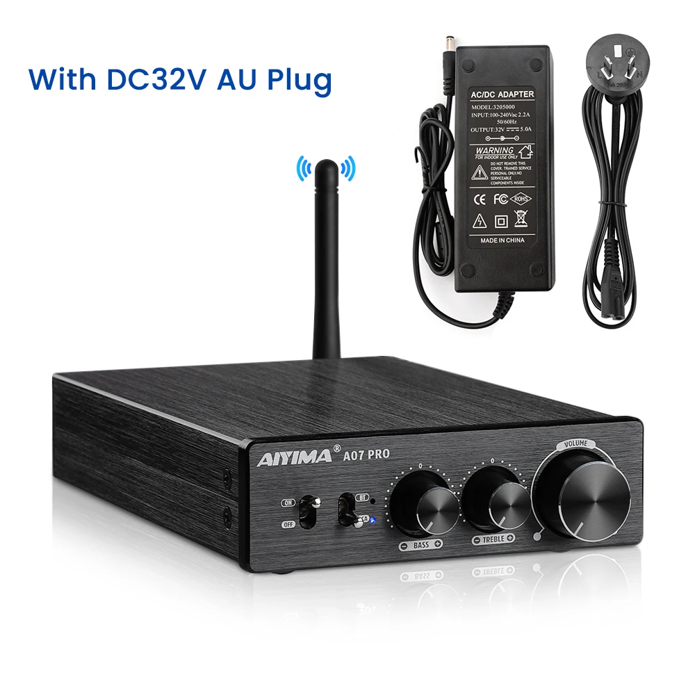AIYIMA Audio A07 Pro 300Wx2 Stereo Power amplifier Update New