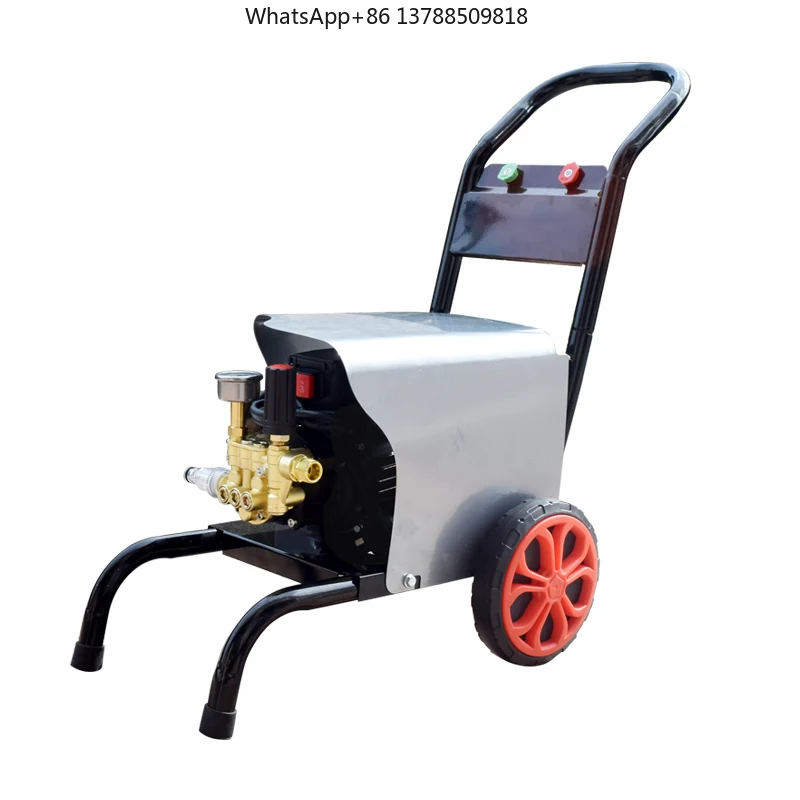 High Pressure Car Washing Machine Pump 220V Small Washing Machine Portable Car Washing Pump High Power Hand Push