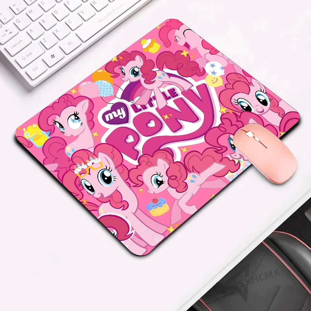 My Little P-Pony Mousepad HD Printing Computer Gamers Locking Edge Non-slip Mouse Pad 50x60cm Keyboard PC Desk Pad