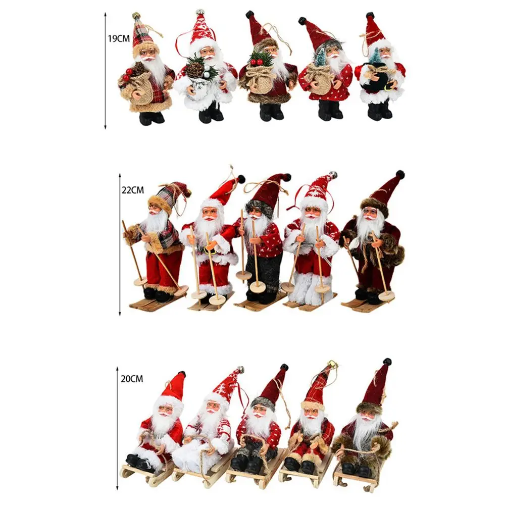 Natal Large Home Table Decor N1N  Gift Figurine Hanging Pendants Santa Figure Santa Claus  Christmas Decorations