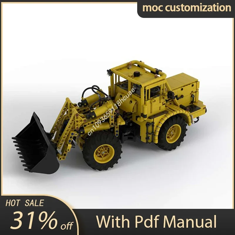 

1327 шт. MOC Technic Kirovets K700A Трактор Инженерная техника Строительные блоки Креативная сборка Кирпичи Игрушки Дети DIY Подарки