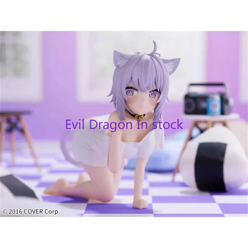 In Stock 100% Original BANPRESTO Relaxation Time Virtual Hololive YouTuber Nekomata Okyu Anime Action Figure Toy Model Gift