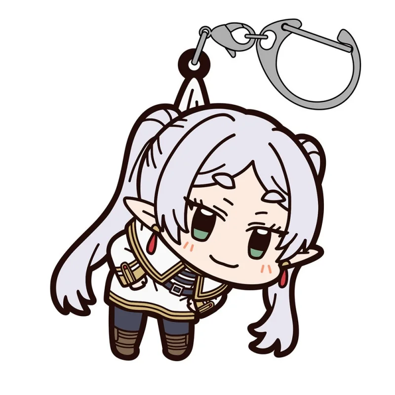 Frieren: Beyond Journeys End 6CM Popular Anime Acrylic Key Chain Fashion Keyring Pendant Bag Charm Holiday Gift Cartoon pendant