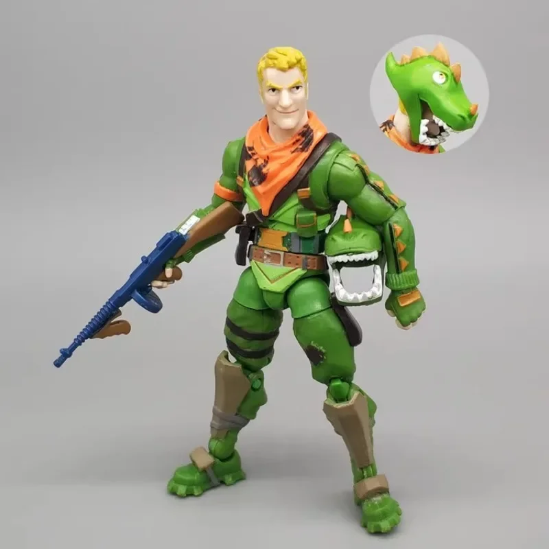 3.75 بوصة عمل اليد بالذئب النينجا الجندي القوات الخاصة البشرية يمكن جمعها نموذجًا تذكاريًا #3