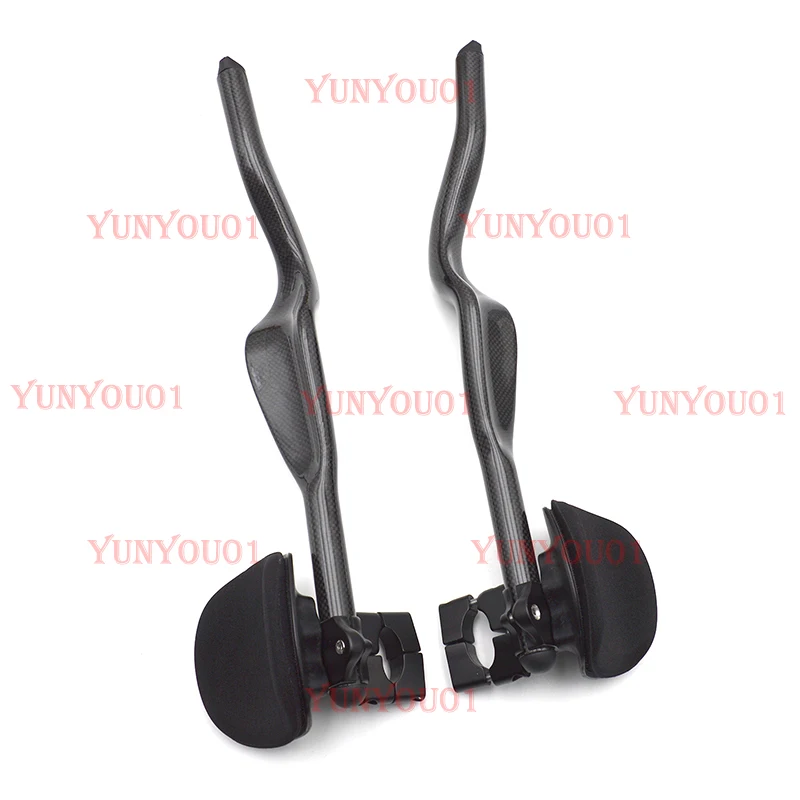Standard-free Carbon Fiber Bicycle Auxiliary Rest Handle Is Compatible with Tt Rest Pair Handle, Special-shaped Rest Handle