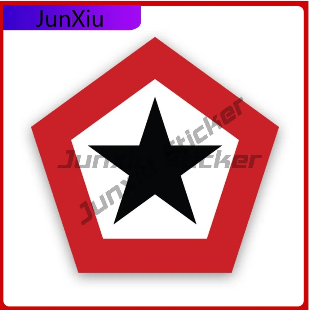 

Indonesian Air Force Roundel Stickerwaterproof Outdoor Funny Car Waterproof Vinyl Decal For Refrigerators Unique Decor Creative