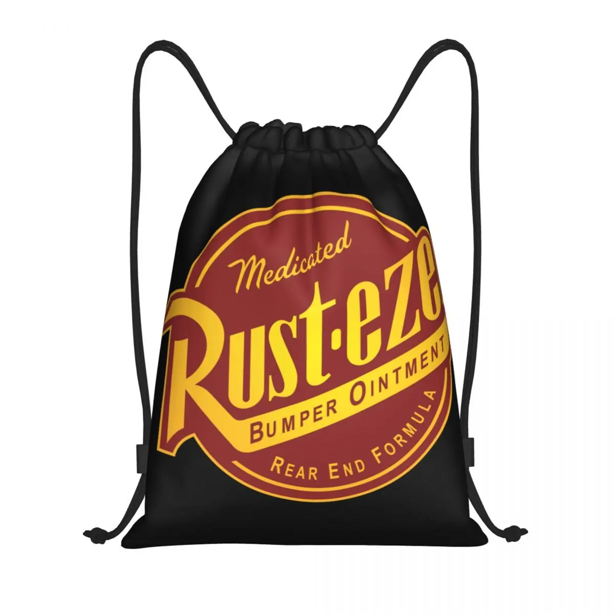 

Rust-eze Logo Multi-function Portable Drawstring Bags Sports Bag Book Bag For Travelling