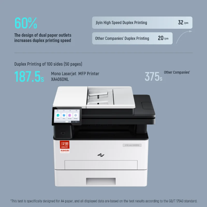 OEM ODM Origin New LaserJet Pro MFP XA406DNL Multifunction Wireless Mono Printer Laser Printer With Good Price