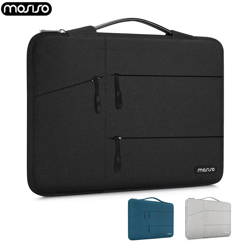 360 Protective Laptop Sleeve Case For MacBook Pro Air 13 13.3 14 inch Notebook Briefcase For Surface Dell HP Lenovo Polyester Ba