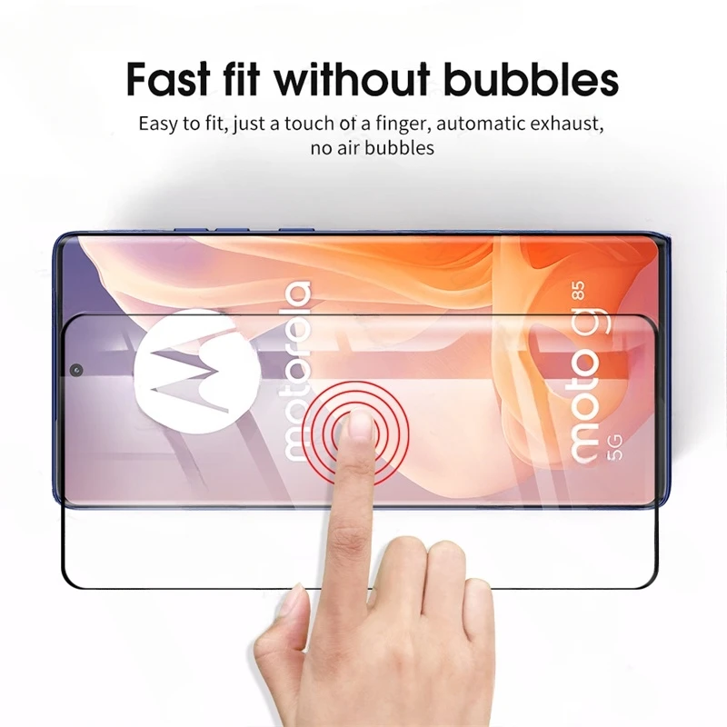 999D Curved 9H Tempered Glass For Motorola Moto G85 MotoG85 G 85 85G 5G 2024 XT2427-3 6.67\