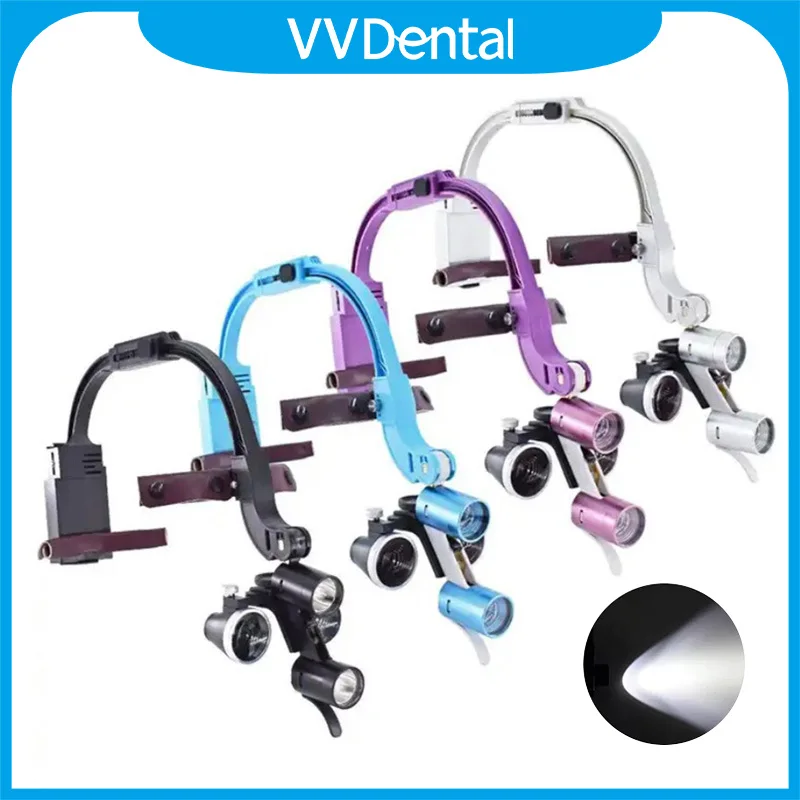 

VVDental Dental Loupes Surgical Magnifying Glass 2.5x 3.5x surgical Magnifier Binocular Magnifying Glass Dentistry