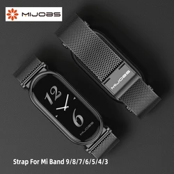 Strap For Mi Band 10 9 8 7 6 5 Watch Band For Xiaomi Smart Band 9 Bracelet NFC Global Version Mi band 8 Wristband New Design