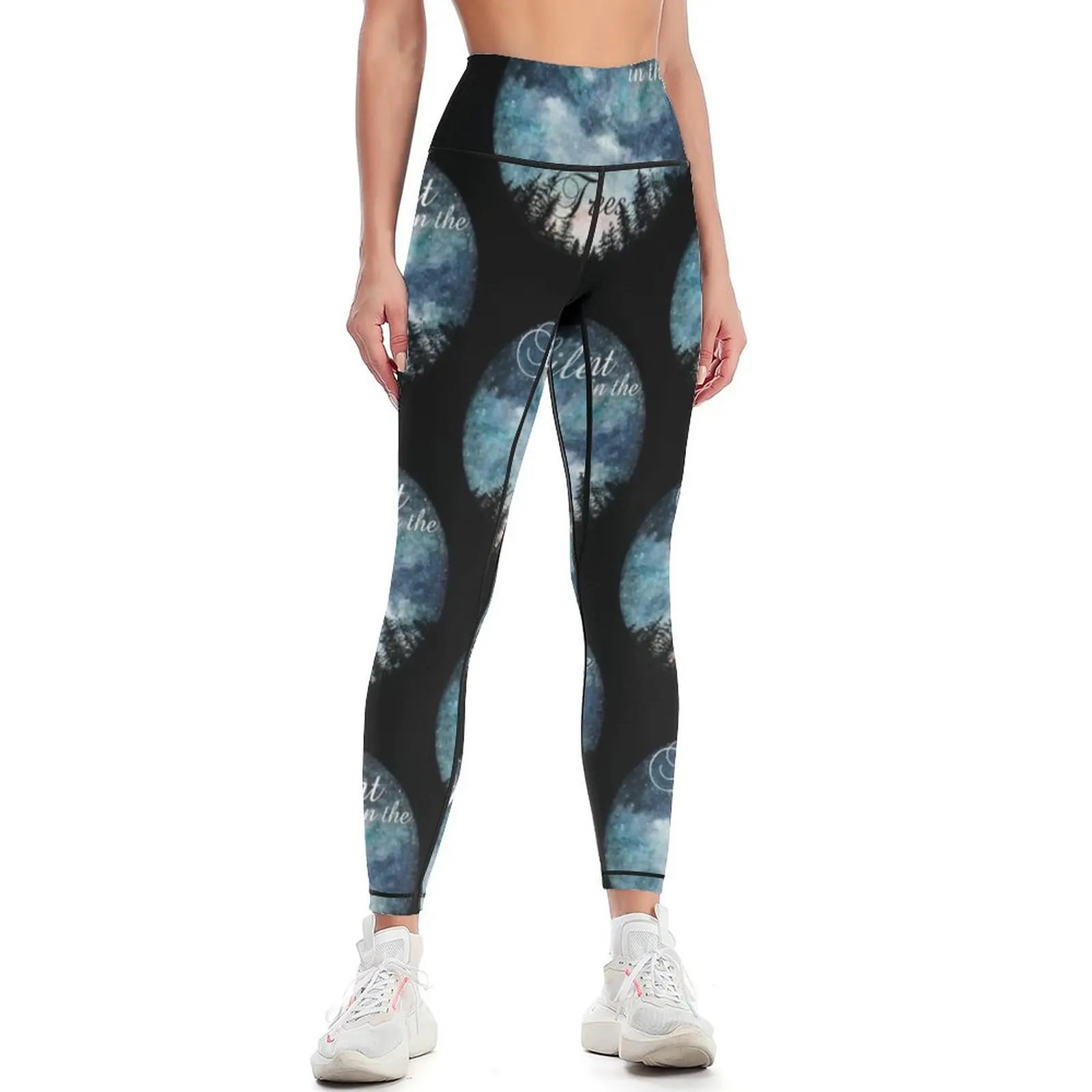 Silent in the trees Leggings Pants sport sporty woman push up sport set sporty woman gym Womens Leggings