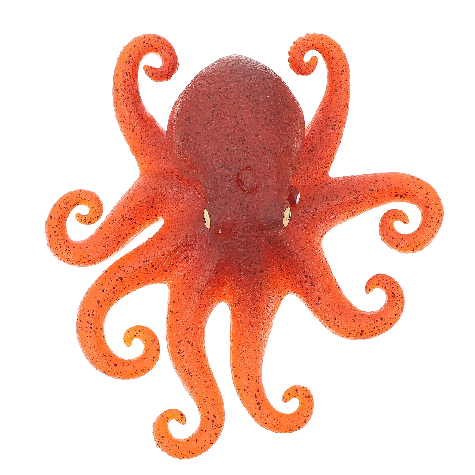 10pcs Handheld Octopus Octopus Pinch Toy Animal Model Squeeze Toy Decorative Plaything for Kids Adults