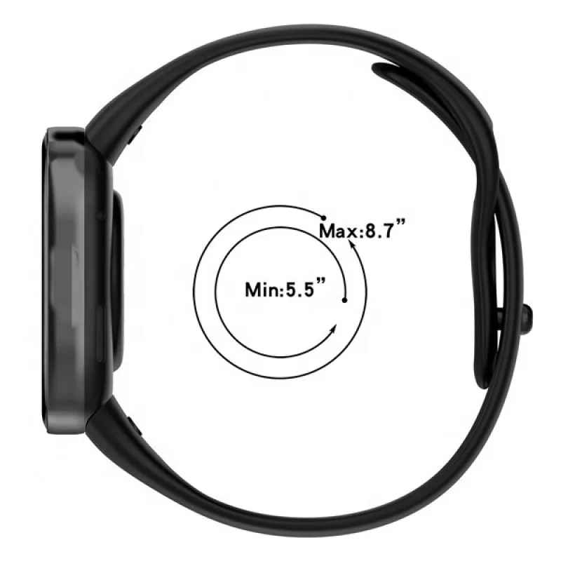 Pulseira de silicone para relógio inteligente, macio, respirável, substituição, para redmi/xiaomi mi relógio lite 3