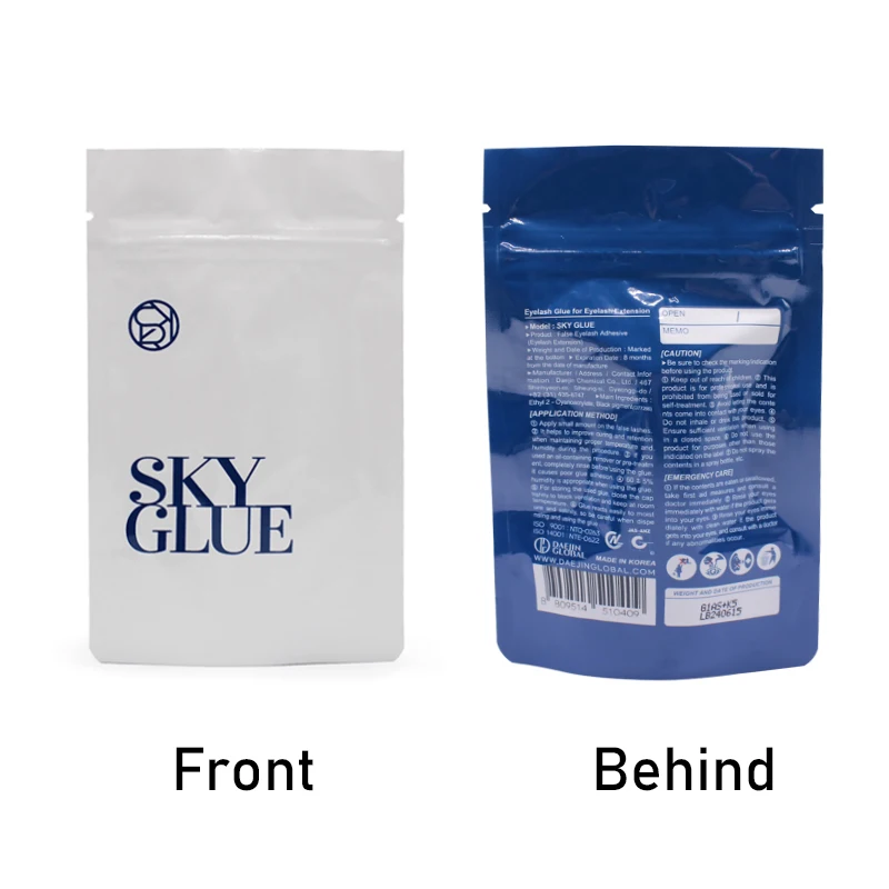10 Bottles SKY Glue Eyelash Extension Korea 5ml Black Red Blue Cap Beauty Health Colas Lash Shop Makeup Tools Adhesive Supplies