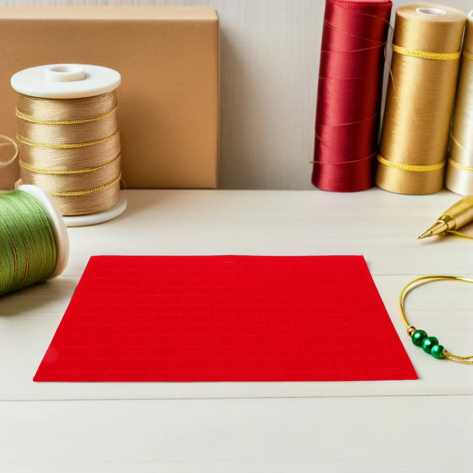 

2Pcs Jewelry Box Insert Sponge Holder with 120 Slots Ring Tray Organizer Drawer Protection for Earrings Rings Travel