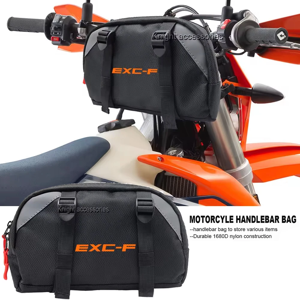 

Motocross Handlebar Waterproof Dustproof Handlebar Bag For EXC 125 200 250 300 400 450 500 530 Exc 2011 - 2019 2020