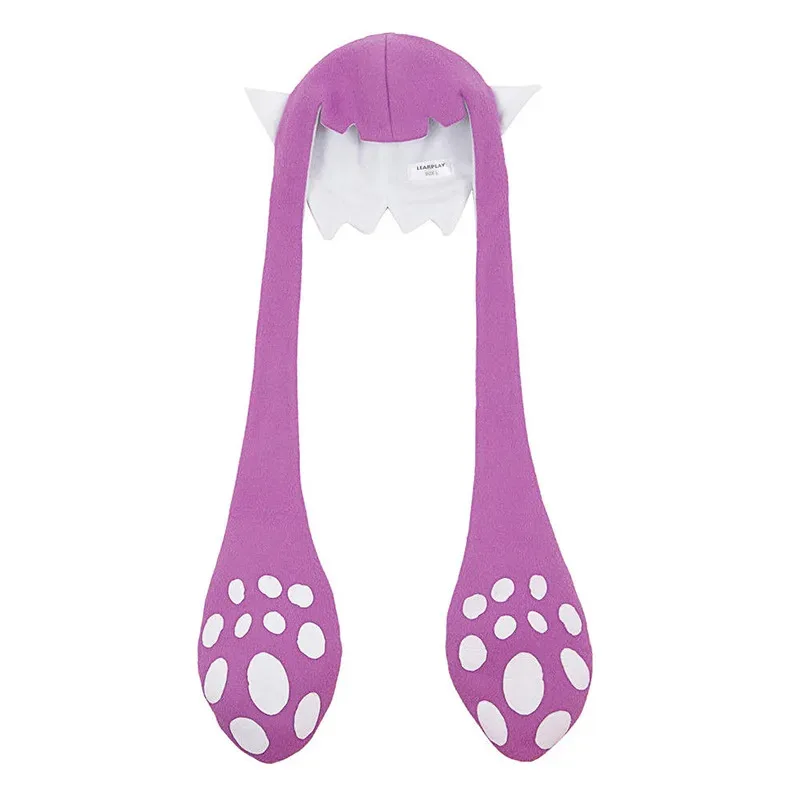 Juego Splatoon 2 Inkling calamar Cosplay lindo sombrero pasamontañas de invierno fiesta de Halloween adultos niños gorra disfraces accesorios regalo Prop