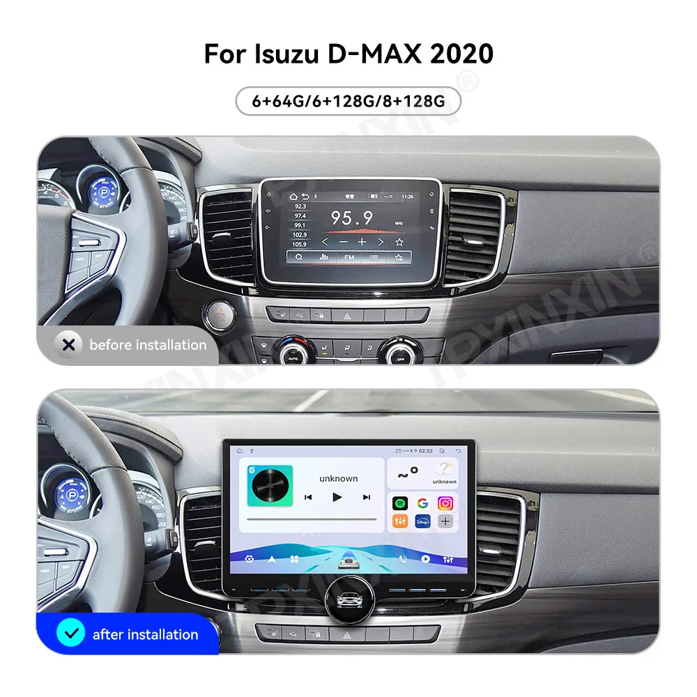 Touch Screen Car Radio For Isuzu D-MAX 2020 Android GPS Automotive Multimedia Auto Radio Stereo Receiver Head Unit