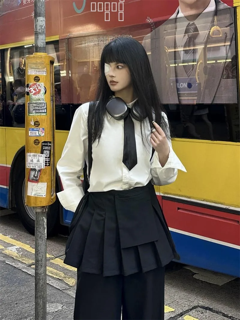 

Женская свободная рубашка MOONLET с флисовой подкладкой, уникальный дизайн, новинка зимы, белая, модная, премиум-класса