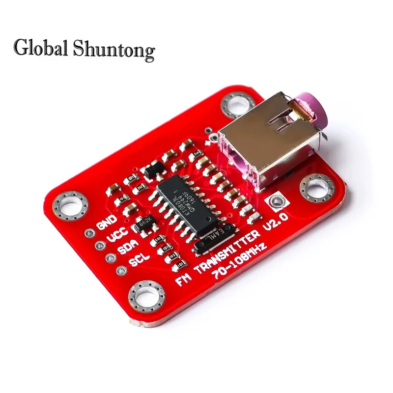 1Pcs FM Radio Transmitter Module radio station transmitter for arduino module Create a radio transmitter module