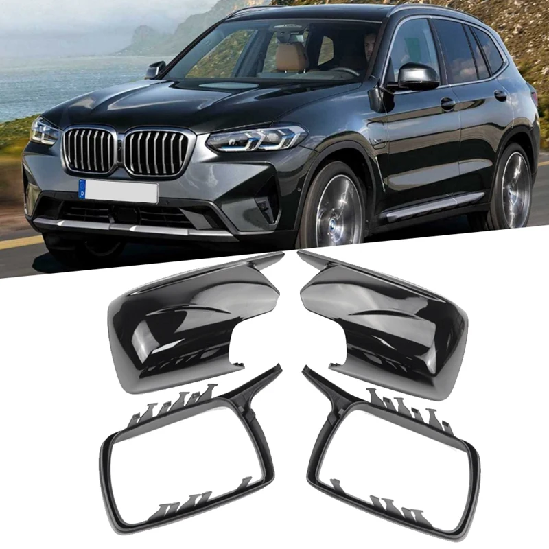 

Car Side Rearview Mirror Cover Door Mirror Cover For BMW X3 E83 2003-2010 Car Replacement