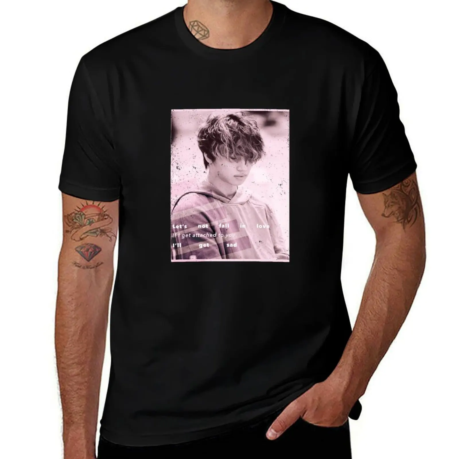 

Daesung ~ Let's Not Fall in Love T-Shirt man tshirt black cotton t-shirt plain for man package funny t shirts man T-shirt