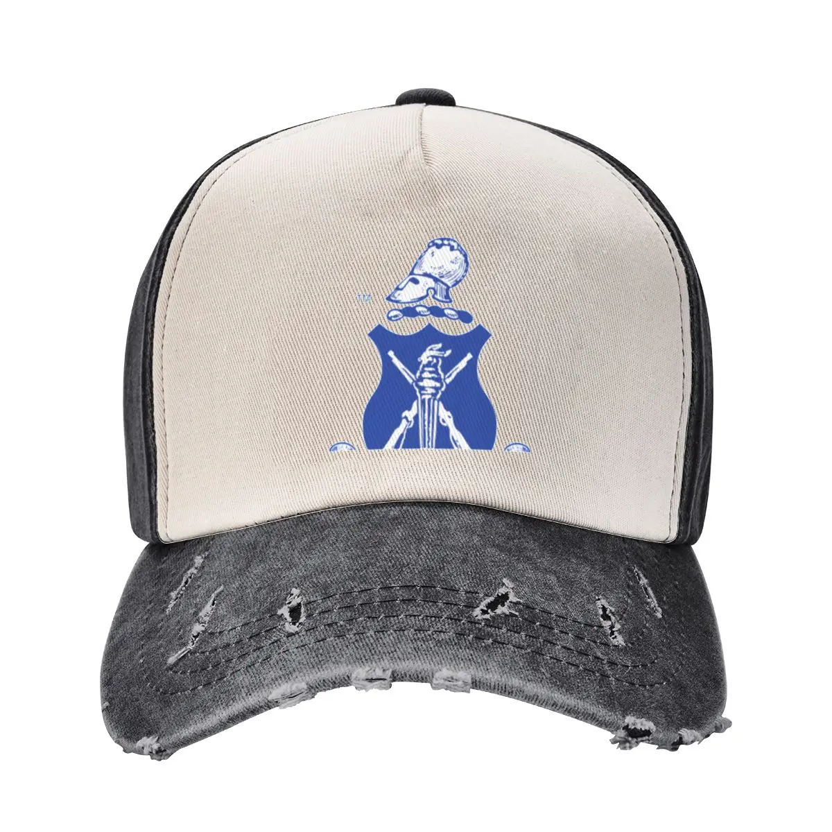 Blue Pershing Rifles Classic . Essential T-Shirt Baseball Cap Dropshipping Golf Hat Man Hood Military Cap Man Men Women's