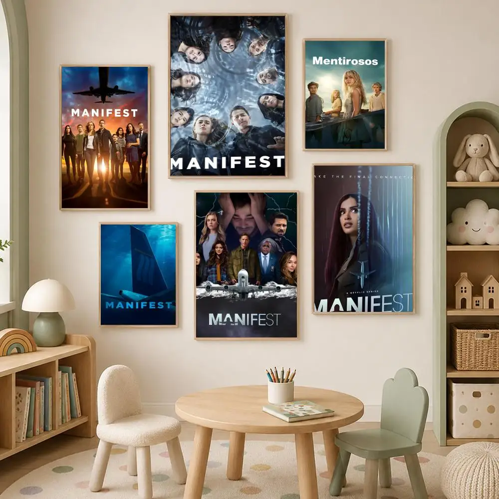 Show Manifest Poster Self-Stick HD PP paper Wall Art Poster, Waterproof Decor for Bedroom, Living Room and Home
