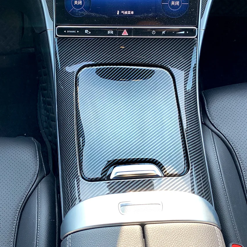 

Подходит для Mercedes-Benz C-Class W206 C200 C260 C300 2022+ (левый руль), накладка на центральную консоль, модификация интерьера.