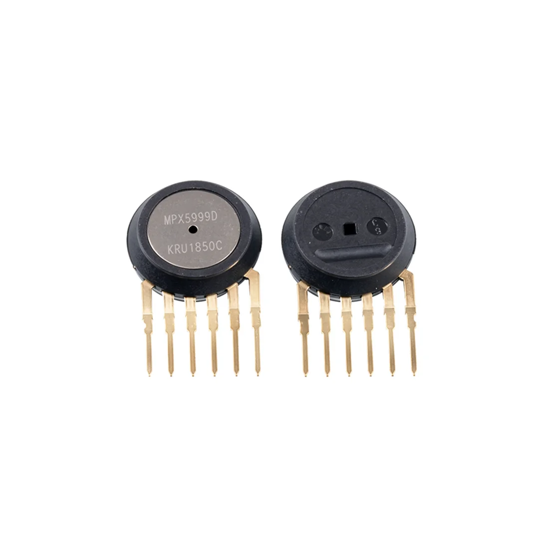 MPX5999D Calibrated Gauge Pressure Sensor SIP‑6 5V DC Power Silicon Piezoresistive Gas Pressure Transducer Circular Package