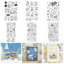 Away in a Manger Stamp and Cutting Dies Besties Clear Stamps For DIY Scrapbooking Decoration Paper Craft Album Card Making