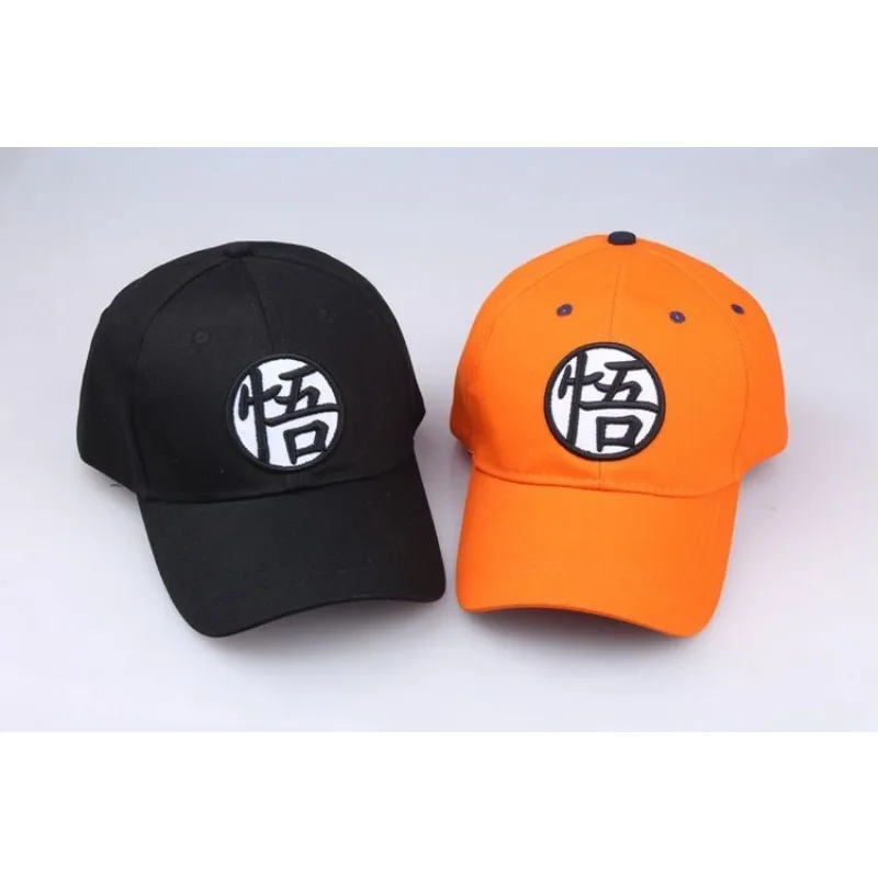 น่ารักอะนิเมะดราก้อนบอลโกคูฮิปฮอปเบสบอลหมวกคาวาอิการ์ตูนเบจิต้านักเรียนเบสบอลหมวกของขวัญของเล่นสำหรับเด็ก