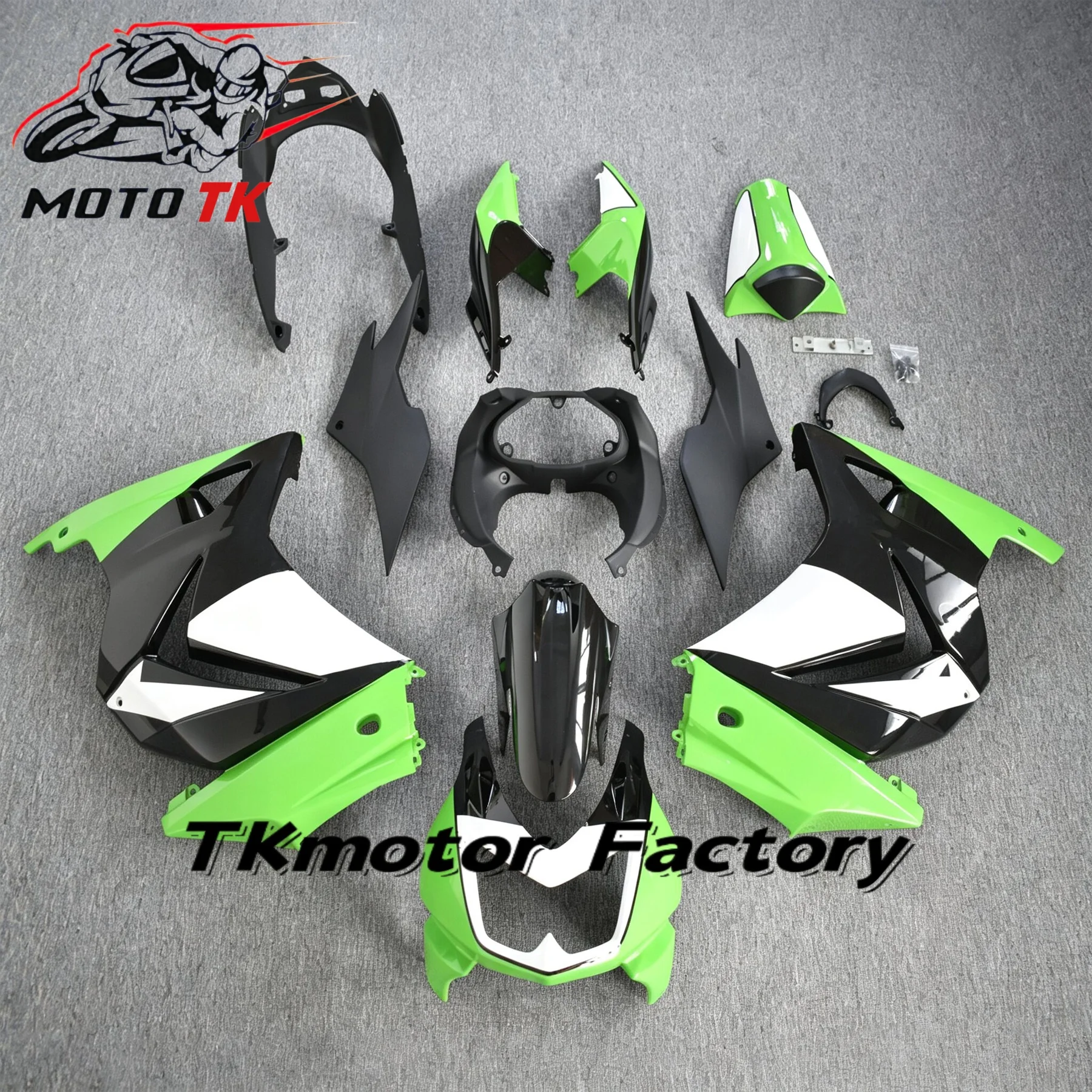 Custom Motorcycle Fairing Kit Suitable For Kawasaki Ninja 250 EX250 2008 2009 2010 2011 2012 Bodywork Fairings Kits