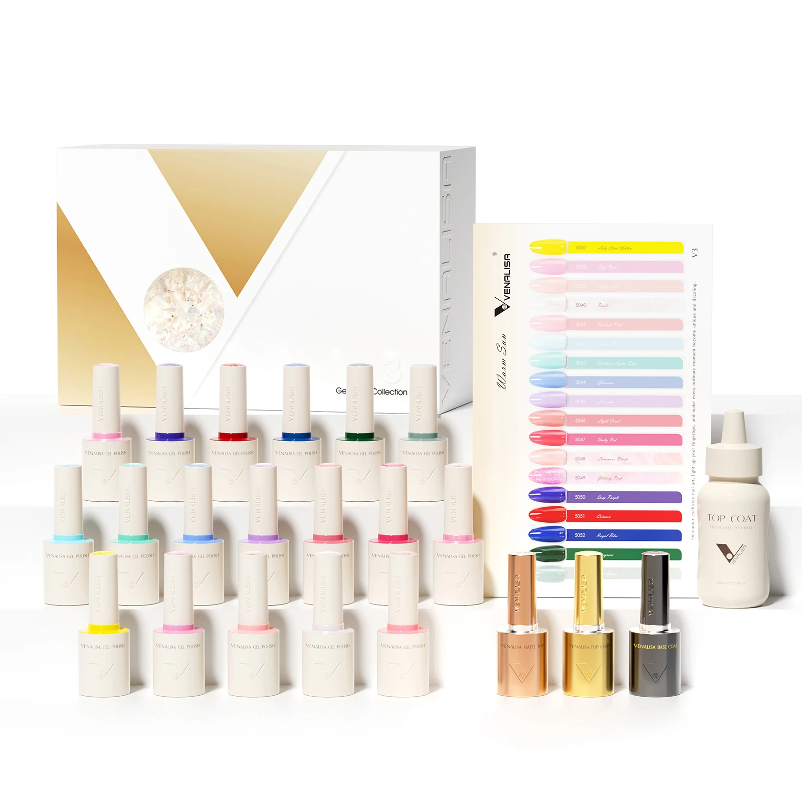 VENALISA VIP Kit 10ml Nail Gel Polish HEMA TPO FREE Neon Jelly Gel Pigment Professional Nail Art Long-lasting Gel Nail Varnish