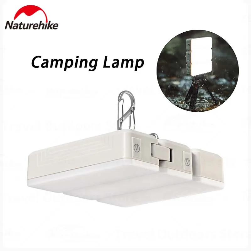 

Naturehike Outdoor Camping Lamp Folding LED Light Portable Tent Lighting Ultra-long Battery Life Large Area Strong Outdoor Light